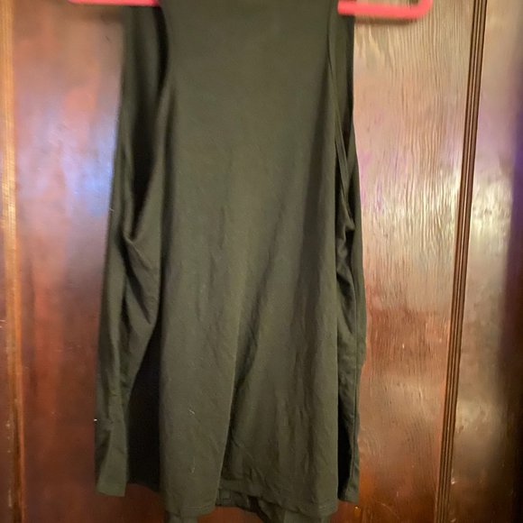 NWT Black Racerback Top - Picture 2 of 3